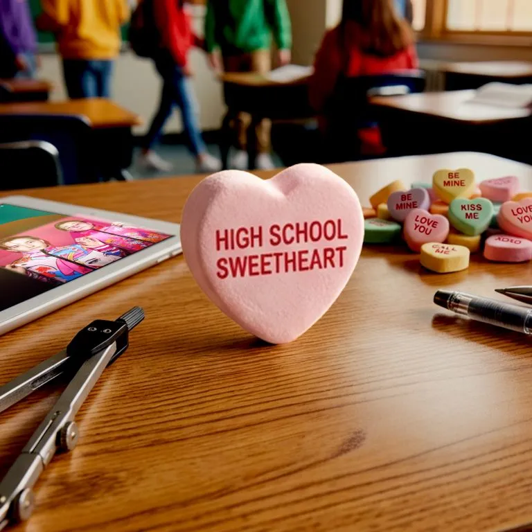 High School Sweetheart single artwork featuring Aidan and Connor Sharpe